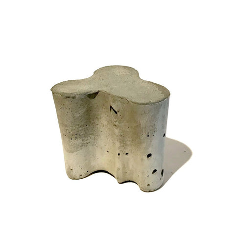 Concrete Aalto Bookend