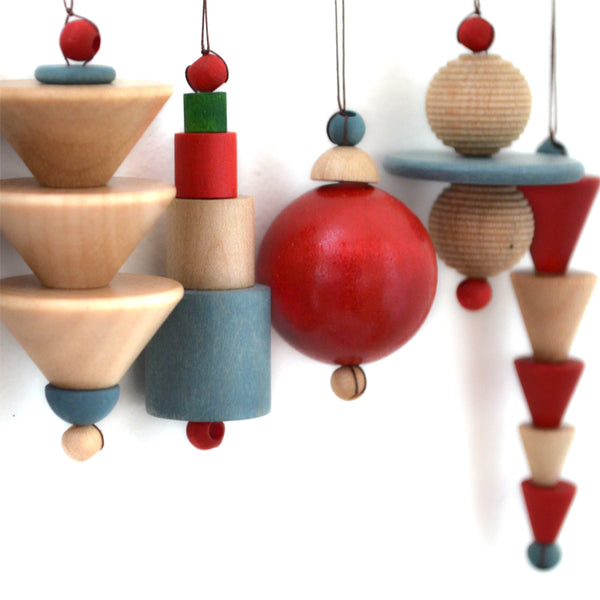 Bauhaus Ornaments, Set of 12
