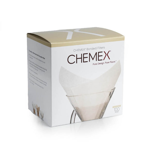 Chemex Filter Squares, 100 Prefolded
